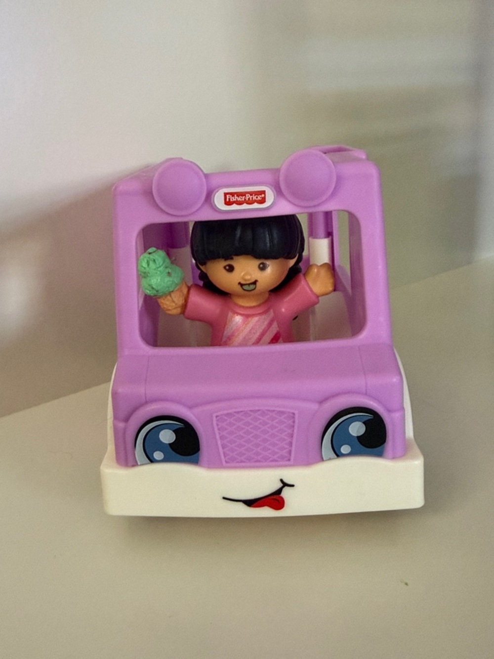 Fisher-Price Lilac Ice Cream Truck Playset with Doll